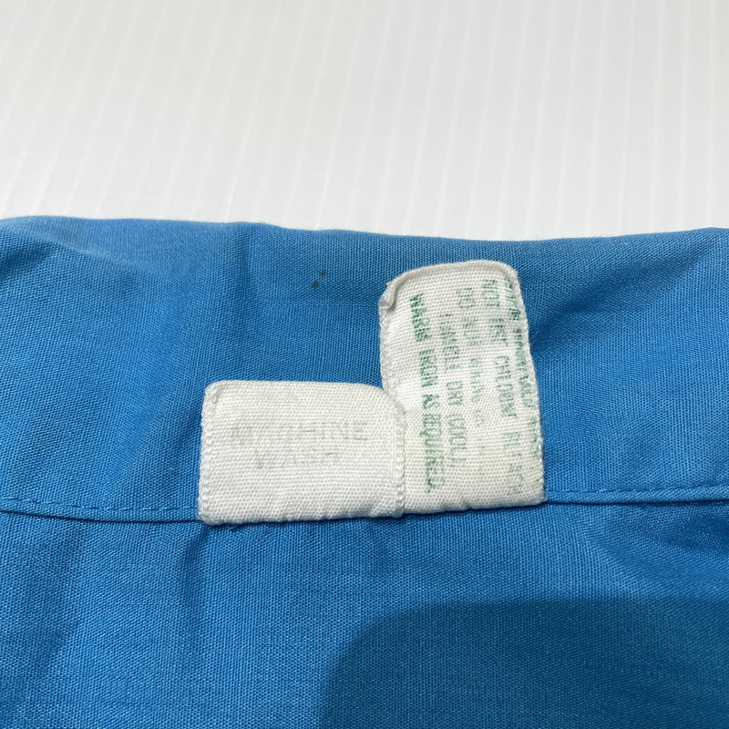 【現状渡し品】【メンズ】 UNKNOWN 70’s VINTAGE S/S SHIRT シャツ 70年代 ヴィンテージ 半袖 トップス 145-260723-sa-10-tei サイズ：不明 カラー：ブルー 万代Net店