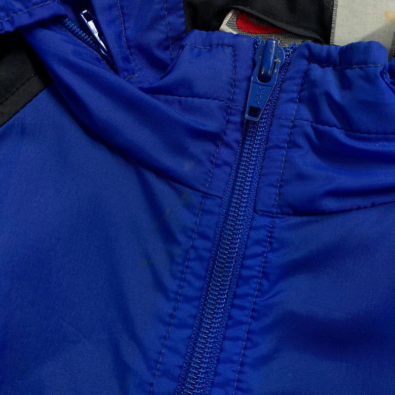 【中古品】【メンズ】 NIKE ナイキ 90’s NYLON PARKA 90年代 ナイロンパーカー ライトアウター ジャケット 銀タグ 148-251127-ts-28-tei サイズ：XL カラー：ブルー 万代Net店