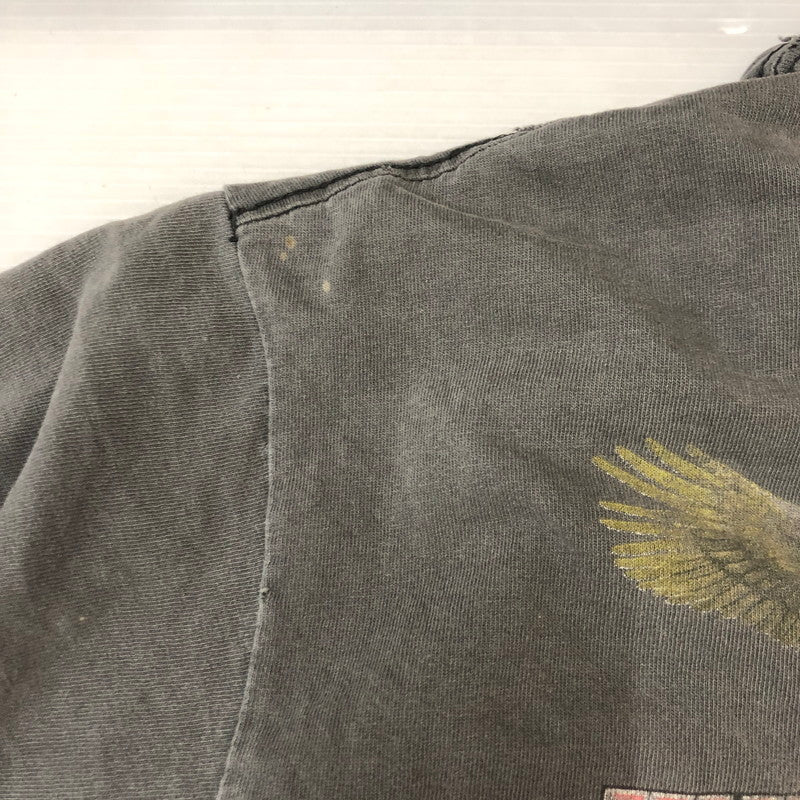 【現状渡し品】【メンズ】 HARLEY DAVIDSON ハーレーダビッドソン 00’s POCKET TEE COMPANY OF THE FUTURE 2000年代 ポケット Tシャツ カンパニーオブザフューチャー トップス 半袖 145-260308-gm-35-fuz サイズ：表記無し カラー：グレー 万代Net店