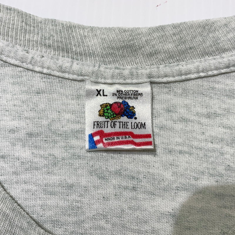 【現状渡し品】【メンズ】 FRUIT OF THE LOOM フルーツオブザルーム 90's NCAA FINAL FOUR BASKETBALL TEE 90年代 ファイナルフォー バスケットボール Tシャツ 半袖 トップス 145-260703-yo-04-tei サイズ：XL カラー：ホワイト 万代Net店