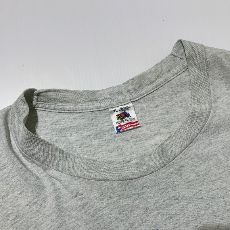 【現状渡し品】【メンズ】 FRUIT OF THE LOOM フルーツオブザルーム 90's NCAA FINAL FOUR BASKETBALL TEE 90年代 ファイナルフォー バスケットボール Tシャツ 半袖 トップス 145-260703-yo-04-tei サイズ：XL カラー：ホワイト 万代Net店