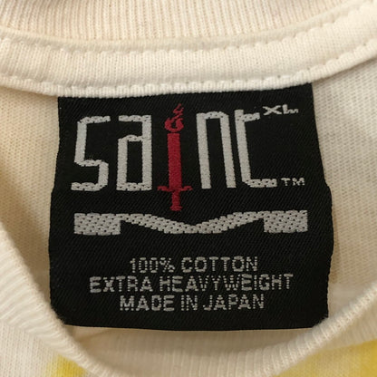 【中古品】【メンズ】 SAINT Mxxxxxx SAINT MICHAEL セントマイケル SAMMY SS TEE SM-YS8-0000-009 サミー ショートスリーブ Tシャツ トップス 半袖 142-250805-ts-04-tei サイズ：XL カラー：ホワイト 万代Net店