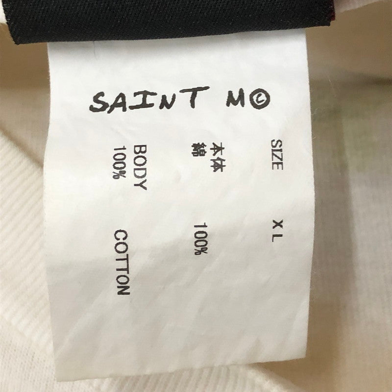 【中古品】【メンズ】 SAINT Mxxxxxx SAINT MICHAEL セントマイケル SAMMY SS TEE SM-YS8-0000-009 サミー ショートスリーブ Tシャツ トップス 半袖 142-250805-ts-04-tei サイズ：XL カラー：ホワイト 万代Net店