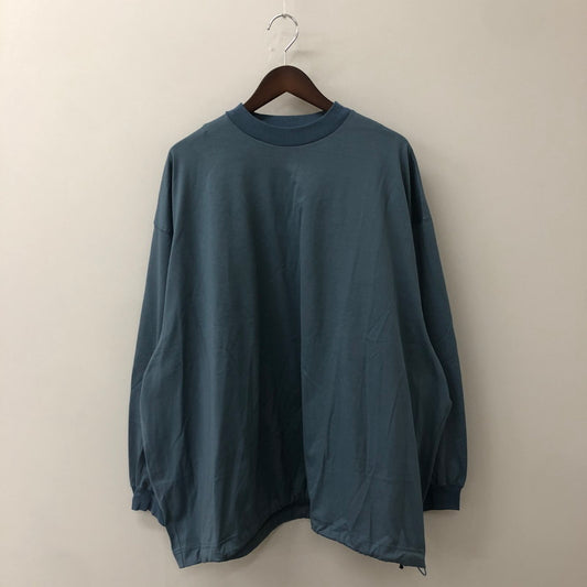 【中古品】【メンズ】 is-ness イズネス BALLOON DRAW CORD TEE L/S バルーン ドローコード Tシャツ ロングスリーブ トップス 長袖 140-250816-ts-09-tei サイズ：L カラー：ブルー 万代Net店