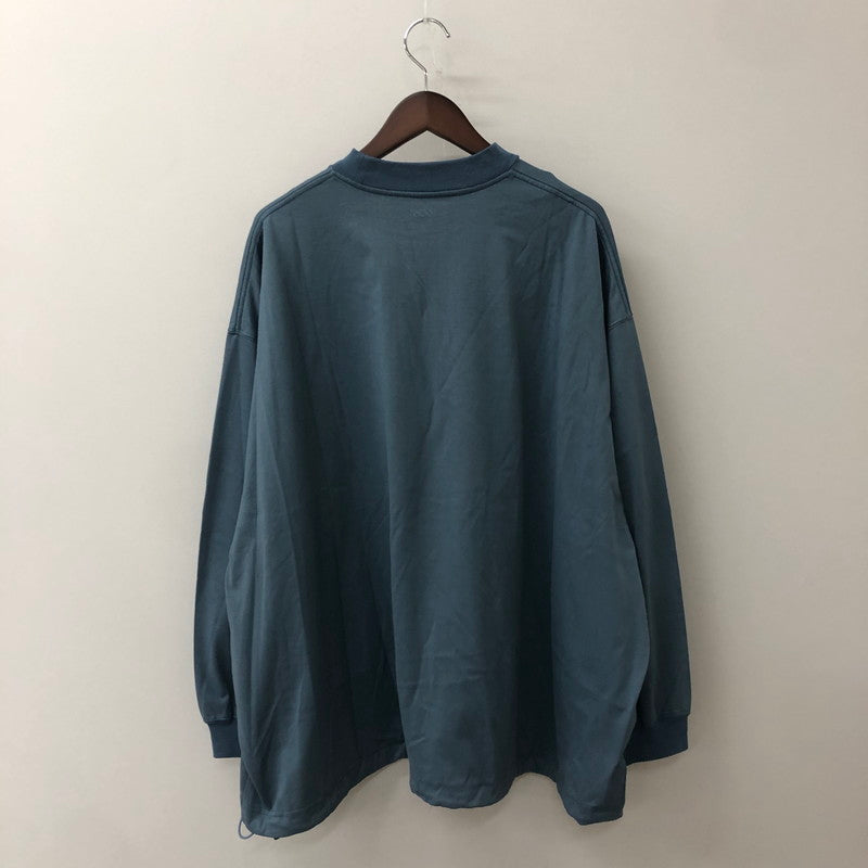 【中古品】【メンズ】 is-ness イズネス BALLOON DRAW CORD TEE L/S バルーン ドローコード Tシャツ ロングスリーブ トップス 長袖 140-250816-ts-09-tei サイズ：L カラー：ブルー 万代Net店