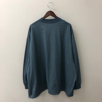 【中古品】【メンズ】 is-ness イズネス BALLOON DRAW CORD TEE L/S バルーン ドローコード Tシャツ ロングスリーブ トップス 長袖 140-250816-ts-09-tei サイズ：L カラー：ブルー 万代Net店