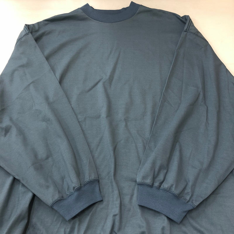 【中古品】【メンズ】 is-ness イズネス BALLOON DRAW CORD TEE L/S バルーン ドローコード Tシャツ ロングスリーブ トップス 長袖 140-250816-ts-09-tei サイズ：L カラー：ブルー 万代Net店