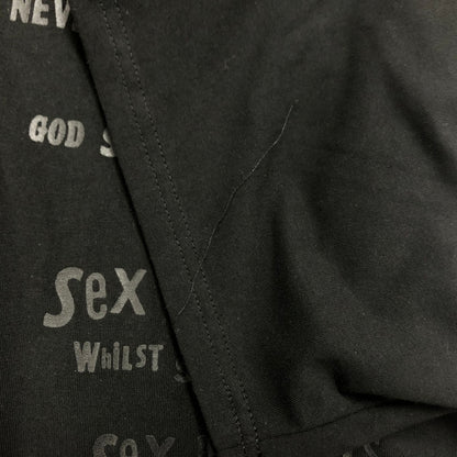 【中古品】【メンズ】 MASTERMIND マスターマインド WORLD SEX PISTOLS GOD SAVE THE QUEEN TEE ワールドセックスピストルズ ゴッドセーブ ザ クイーン Tシャツ トップス 半袖 145-250805-ts-14-tei サイズ：S カラー：ブラック 万代Net店