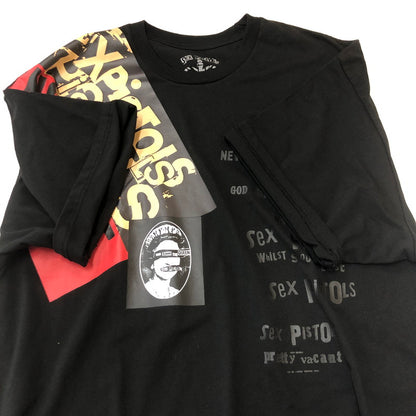 【中古品】【メンズ】 MASTERMIND マスターマインド WORLD SEX PISTOLS GOD SAVE THE QUEEN TEE ワールドセックスピストルズ ゴッドセーブ ザ クイーン Tシャツ トップス 半袖 145-250805-ts-14-tei サイズ：S カラー：ブラック 万代Net店