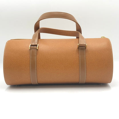 【中古品】【メンズ/レディース】 BURBERRY バーバリー LEATHER HAND BAG MINI BOSTON レザー ハンドバッグ ミニボストン カバン 188-250816-ts-01-tei カラー：ブラウン 万代Net店