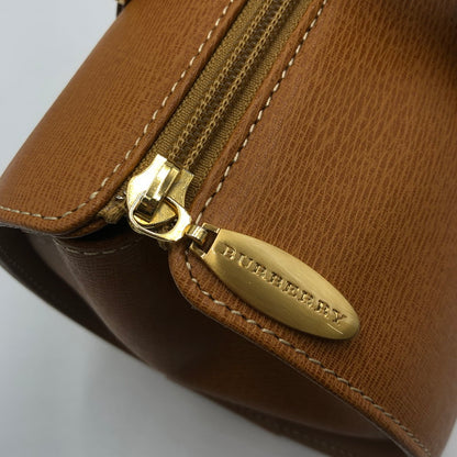 【中古品】【メンズ/レディース】 BURBERRY バーバリー LEATHER HAND BAG MINI BOSTON レザー ハンドバッグ ミニボストン カバン 188-250816-ts-01-tei カラー：ブラウン 万代Net店