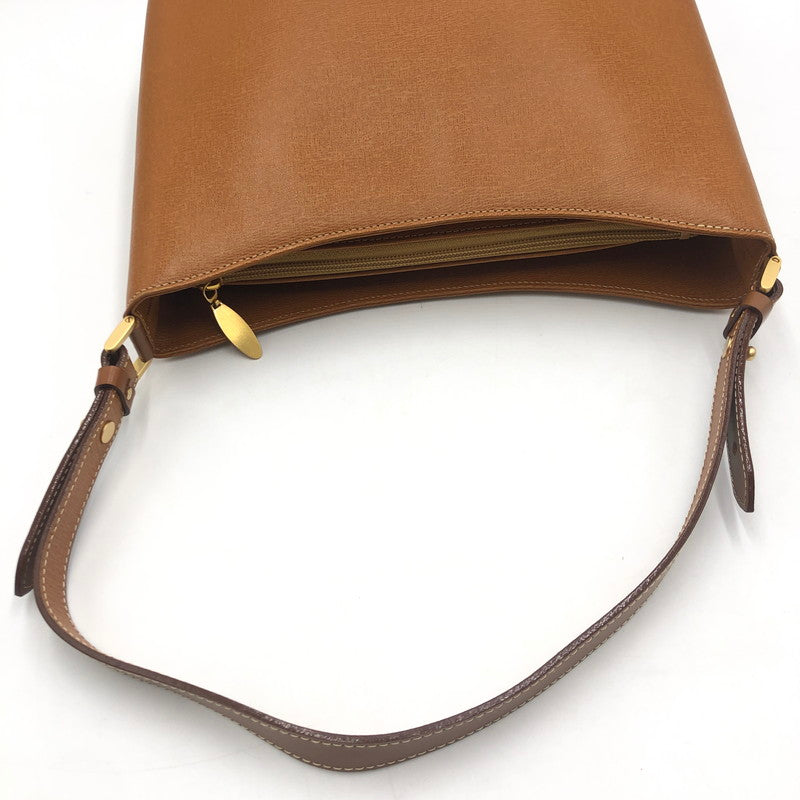 【中古品】【メンズ/レディース】 BURBERRY バーバリー NOVA CHECK SHADOW HORSE LEATHER ONE SHOULDER BAG ノヴァチェック シャドウホース レザーワン ショルダーバッグ カバン 188-250816-ts-02-tei カラー：ブラウン 万代Net店