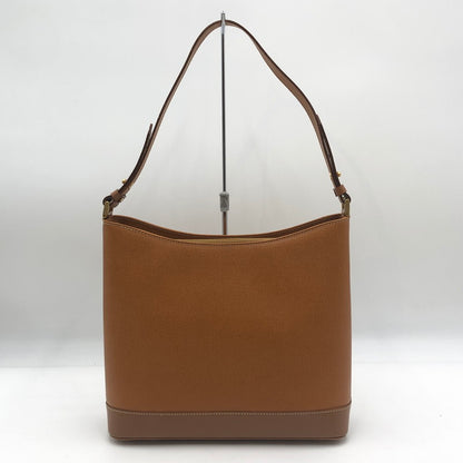 【中古品】【メンズ/レディース】 BURBERRY バーバリー NOVA CHECK SHADOW HORSE LEATHER ONE SHOULDER BAG ノヴァチェック シャドウホース レザーワン ショルダーバッグ カバン 188-250816-ts-02-tei カラー：ブラウン 万代Net店