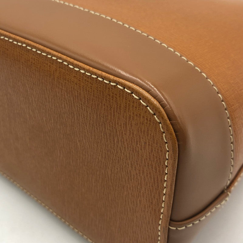 【中古品】【メンズ/レディース】 BURBERRY バーバリー NOVA CHECK SHADOW HORSE LEATHER ONE SHOULDER BAG ノヴァチェック シャドウホース レザーワン ショルダーバッグ カバン 188-250816-ts-02-tei カラー：ブラウン 万代Net店