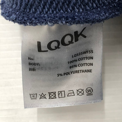 【中古品】【メンズ】 LQQK ルックスタジオ 25SS WASHED FLEECE SWEAT PANTS LQS25WF55 ウォッシュド フリース スウェット パンツ ボトムス 151-250808-yo-25-tei サイズ：XL カラー：WASHED BLUE 万代Net店
