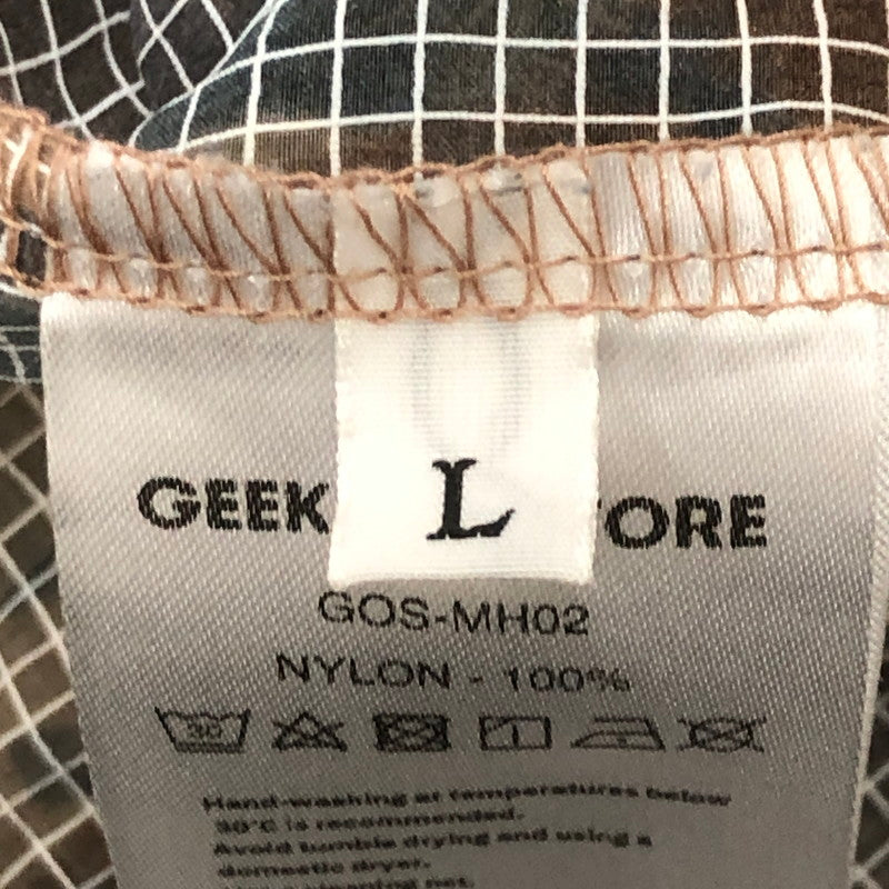 【中古品】【メンズ】 GEEK OUT STORE ギーク アウト ストア MESH CAMO HOODIE ""CAMO2"" GOS-MH02 メッシュ カモ フーディ ライトアウター プルオーバー 140-250808-yo-02-fuz サイズ：L カラー：CAMO2 万代Net店