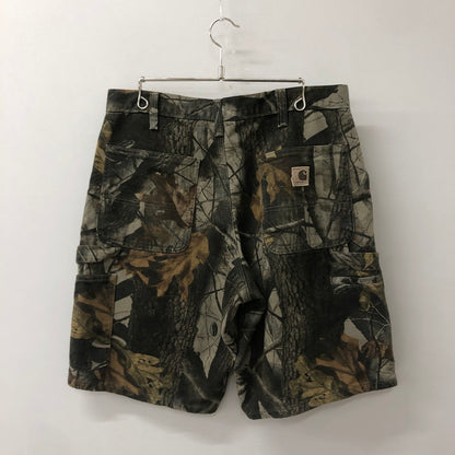 【中古品】【メンズ】 Carhartt カーハート REALTREE HALF DAC SHORTS B191 CMO リアルツリー ハーフ ダックショーツ ボトムス ハーフパンツ ショートパンツ 156-250808-yo-28-tei サイズ：34 カラー：リアルツリーカモ 万代Net店
