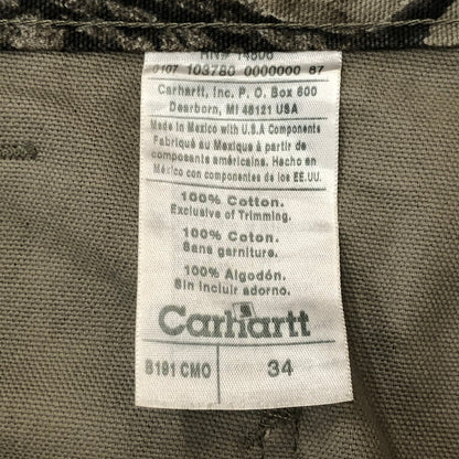 【中古品】【メンズ】 Carhartt カーハート REALTREE HALF DAC SHORTS B191 CMO リアルツリー ハーフ ダックショーツ ボトムス ハーフパンツ ショートパンツ 156-250808-yo-28-tei サイズ：34 カラー：リアルツリーカモ 万代Net店