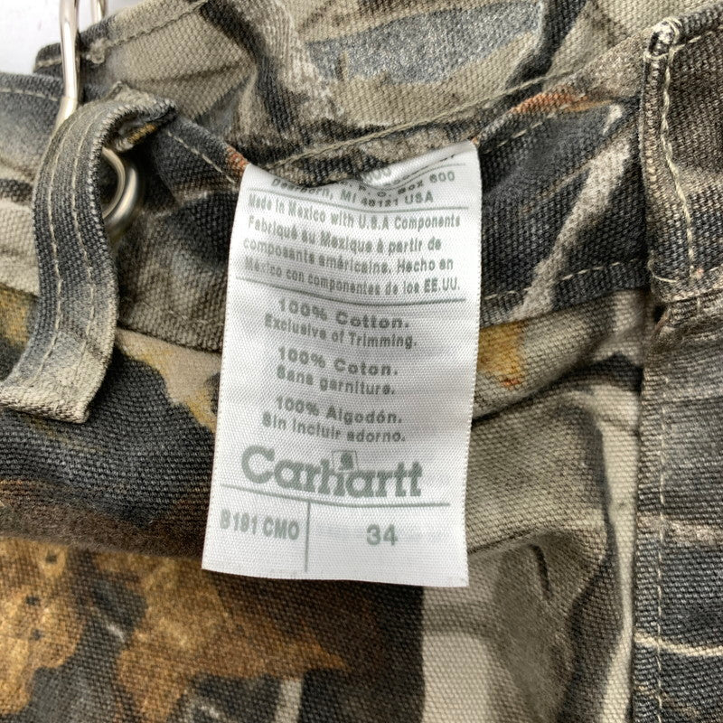 【中古品】【メンズ】 CARHARTT カーハート B191 CMO REALTREE HALF DAC PANTS パンツ ショートパンツ カモ柄 サイズ34 156-260719-io-01-fuzh 万代Net店