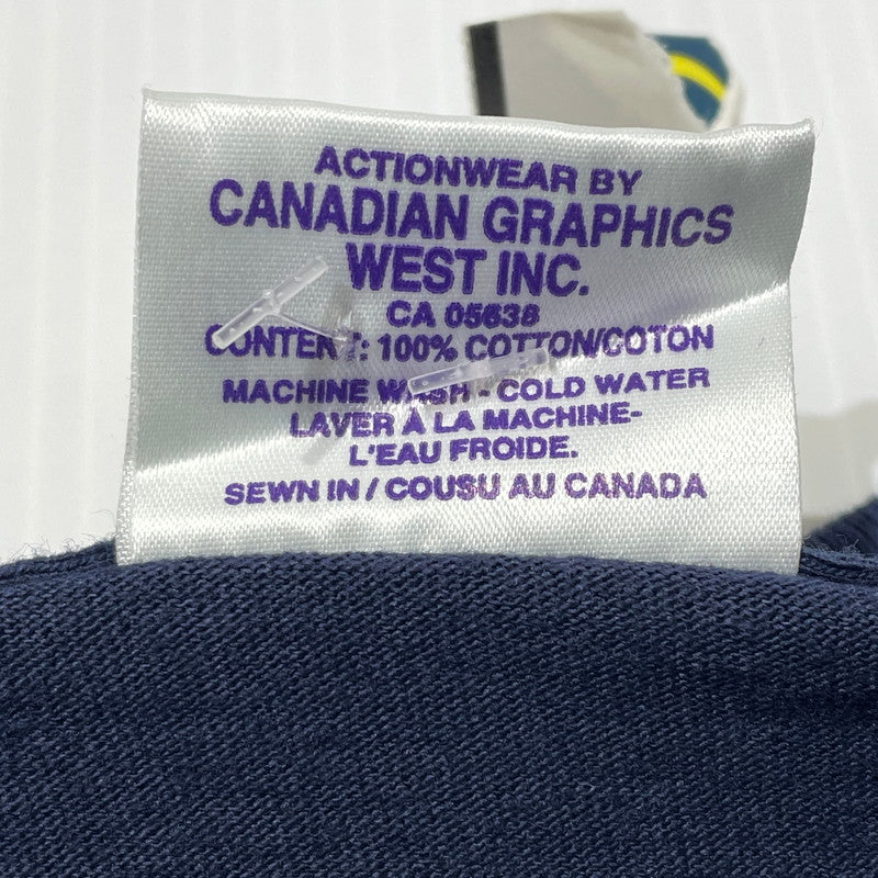 【現状渡し品】【メンズ】 NHL エヌエイチエル 90’s TORONTO MAPLE LEAFS TEE 90年代 トロント メープル リーフス Tシャツ 145-260807-sa-12-tei サイズ：L カラー：ネイビー 万代Net店