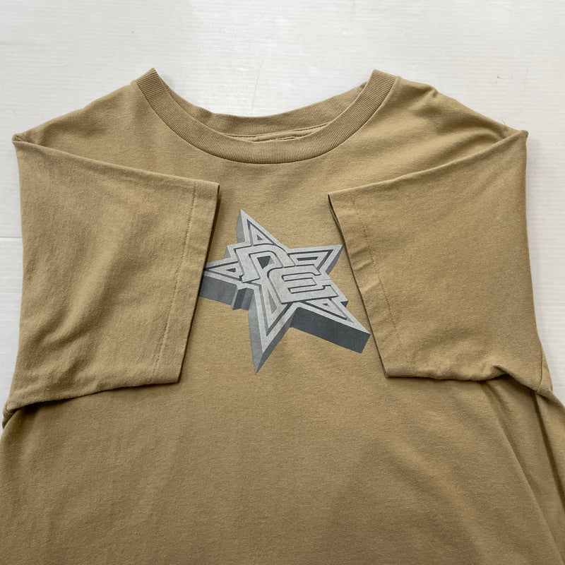 【中古品】【メンズ】 ANVIL アンビル 90’s STAR TEE 90年代 スター Tシャツ 半袖 トップス 145-260830-sa-01-tei サイズ：M カラー：ベージュ 万代Net店