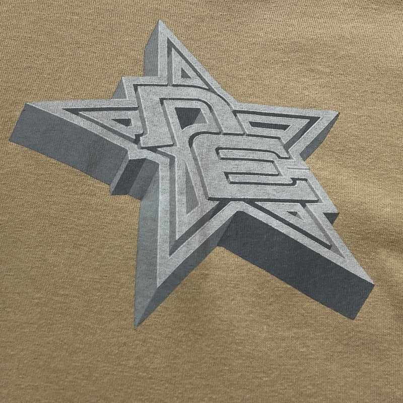 【中古品】【メンズ】 ANVIL アンビル 90’s STAR TEE 90年代 スター Tシャツ 半袖 トップス 145-260830-sa-01-tei サイズ：M カラー：ベージュ 万代Net店