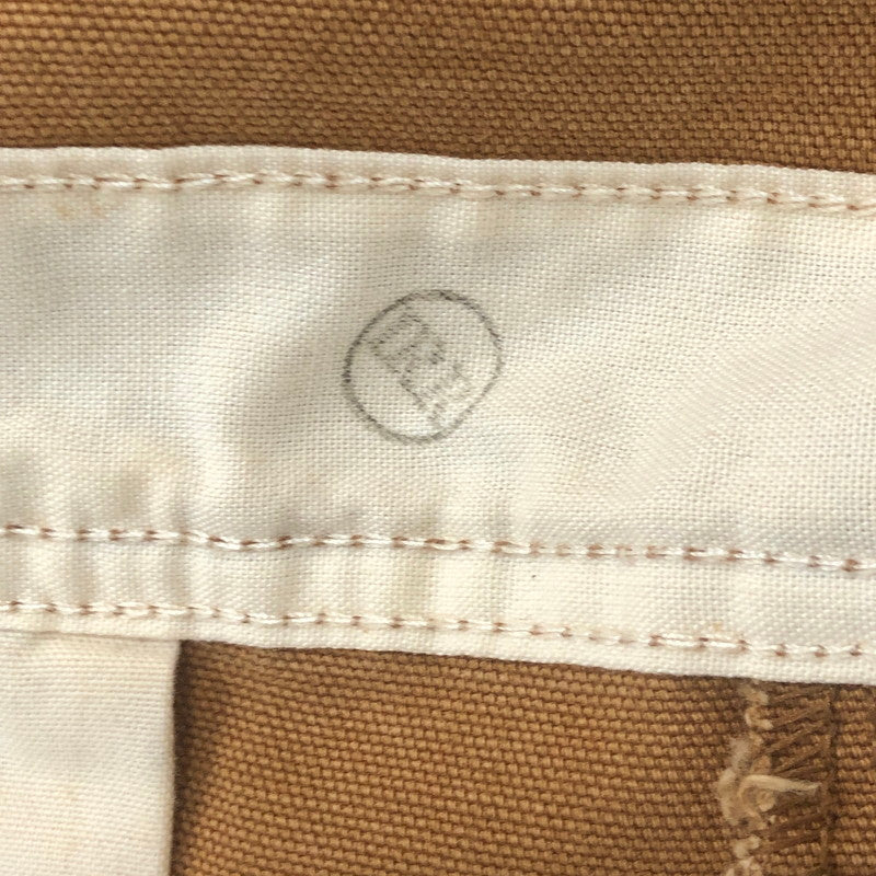【中古品】【メンズ】 Carhartt カーハート DOUBLE KNEE DUCK OVERALLS 102966-211 ダブルニー ダック オーバーオール ボトムス パンツ 145-250810-ts-25-fuz サイズ：L カラー：ブラウン 万代Net店