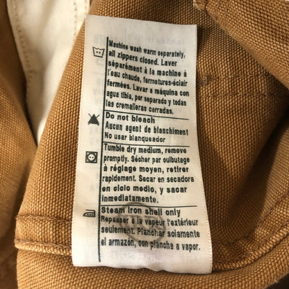 【中古品】【メンズ】 Carhartt カーハート DOUBLE KNEE DUCK OVERALLS 102966-211 ダブルニー ダック オーバーオール ボトムス パンツ 145-250810-ts-25-fuz サイズ：L カラー：ブラウン 万代Net店