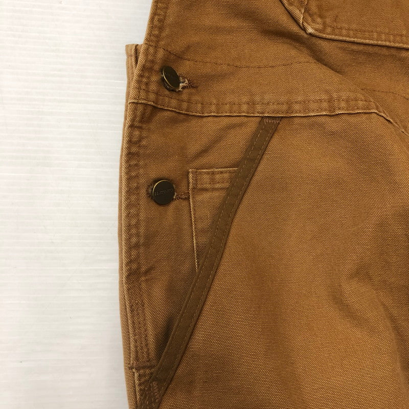 【中古品】【メンズ】 Carhartt カーハート DOUBLE KNEE DUCK OVERALLS 102966-211 ダブルニー ダック オーバーオール ボトムス パンツ 145-250810-ts-25-fuz サイズ：L カラー：ブラウン 万代Net店