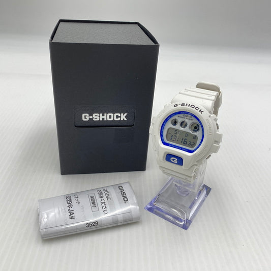 【中古品】【メンズ】 CASIO カシオ HIDDEN GLOW 6900 SERIES G-SHOCK DW-6900HDS ヒドテン グロウ 6900シリーズ ジーショック 腕時計 198-260808-yo-10-tei カラー：ホワイト 万代Net店