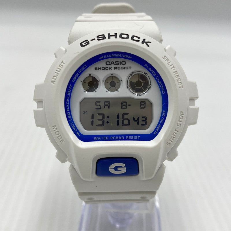 【中古品】【メンズ】 CASIO カシオ HIDDEN GLOW 6900 SERIES G-SHOCK DW-6900HDS ヒドテン グロウ 6900シリーズ ジーショック 腕時計 198-260808-yo-10-tei カラー：ホワイト 万代Net店