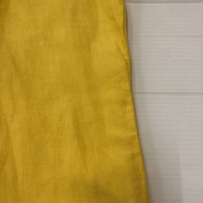 【中古品】【メンズ】 Polo by Ralph Lauren ポロバイラルフローレン LINEN OPEN COLLAR SHIRT リネン オープンカラー シャツ 半袖 トップス 147-250808-yo-31-tei サイズ：XL カラー：イエロー 万代Net店