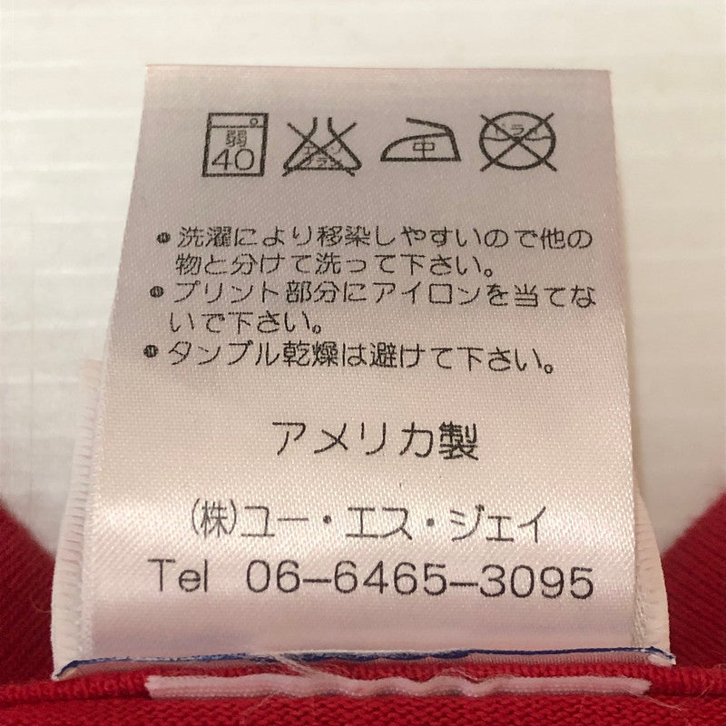 【中古品】【メンズ】 UNIVERSAL STUDIOS JAPAN ユニバーサルスタジオジャパン JURASSIC PARK THE RIDE TEE MADE IN USA ジュラシックパーク ザ ライド Tシャツ トップス 半袖 145-250810-ts-15-tei サイズ：S カラー：レッド 万代Net店