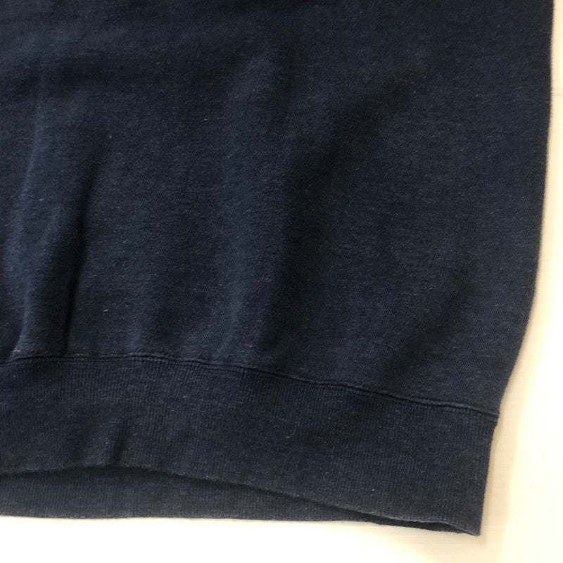 【中古品】【メンズ】 Champion チャンピオン 90’s LOGO PRINT CREWNECK SWEAT MADE IN USA 90年代 ロゴプリント クルーネックスウェット USA製 トップス トレーナー 145-250810-ts-19-tei サイズ：M カラー：ネイビー 万代Net店