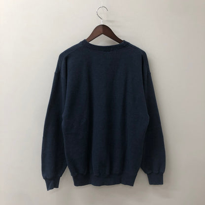 【中古品】【メンズ】 Champion チャンピオン 90’s LOGO PRINT CREWNECK SWEAT MADE IN USA 90年代 ロゴプリント クルーネックスウェット USA製 トップス トレーナー 145-250810-ts-19-tei サイズ：M カラー：ネイビー 万代Net店