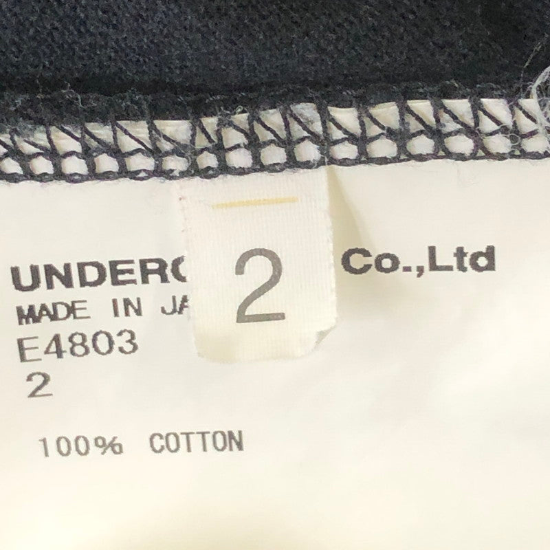 【中古品】【メンズ】 UNDERCOVER アンダーカバー 10SS HEAT CUT POCKET TEE E4803 LESS BUT BETTER期 ヒートカットポケットTシャツ トップス 半袖 レス バッド ベター期 140-250810-ts-01-tei サイズ：2 カラー：ブラック 万代Net店