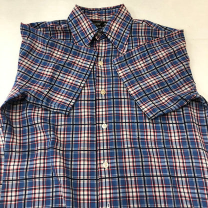 【中古品】【メンズ】 J.C. PENNEY ジェーシーペニー 70’s TOWNCRAFT S/S CHECK SHIRT VINTAGE 70年代 タウンクラフト ショートスリーブ チェックシャツ トップス 半袖 ヴィンテージ 145-250810-ts-20-tei サイズ：S カラー：チェック 万代Net店