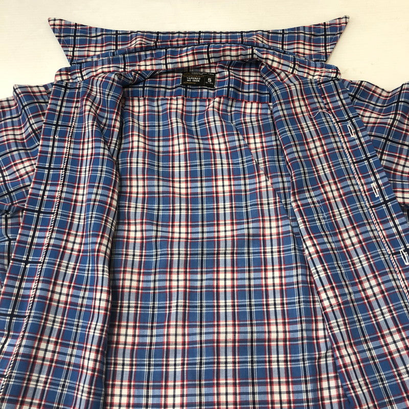 【中古品】【メンズ】 J.C. PENNEY ジェーシーペニー 70’s TOWNCRAFT S/S CHECK SHIRT VINTAGE 70年代 タウンクラフト ショートスリーブ チェックシャツ トップス 半袖 ヴィンテージ 145-250810-ts-20-tei サイズ：S カラー：チェック 万代Net店