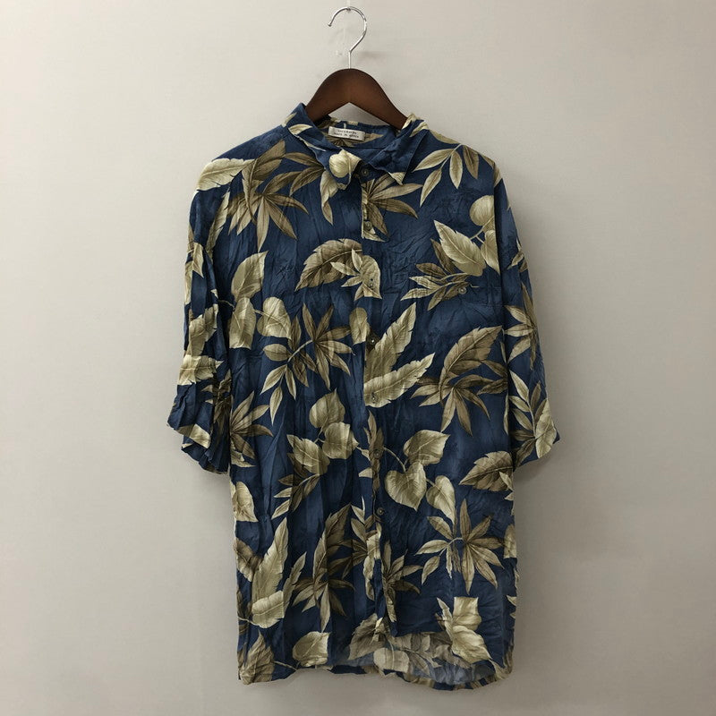 【現状渡し品】【メンズ】 Pierre Cardin ピエールカルダン S/S RAYON HAWAIIAN SHIRT ショートスリーブ レーヨン ハワイアンシャツ トップス 半袖 アロハシャツ 145-250810-ts-21-tei サイズ：XXL カラー：総柄 万代Net店