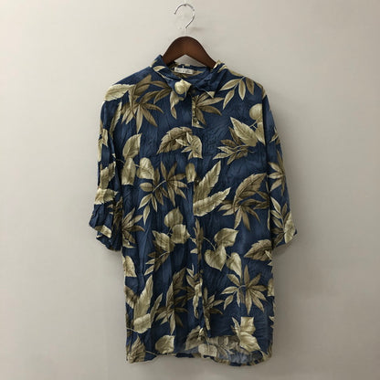【現状渡し品】【メンズ】 Pierre Cardin ピエールカルダン S/S RAYON HAWAIIAN SHIRT ショートスリーブ レーヨン ハワイアンシャツ トップス 半袖 アロハシャツ 145-250810-ts-21-tei サイズ：XXL カラー：総柄 万代Net店