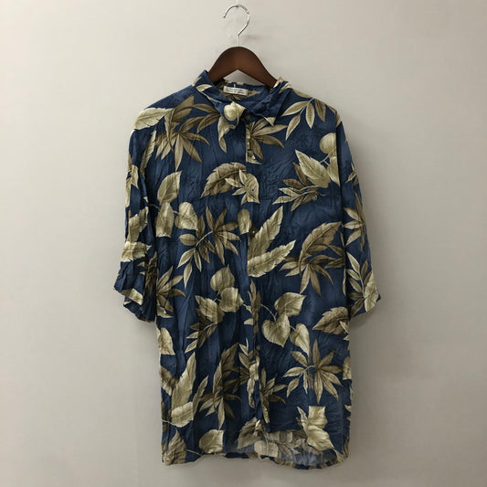 【現状渡し品】【メンズ】 Pierre Cardin ピエールカルダン S/S RAYON HAWAIIAN SHIRT ショートスリーブ レーヨン ハワイアンシャツ トップス 半袖 アロハシャツ 145-250810-ts-21-tei サイズ：XXL カラー：総柄 万代Net店
