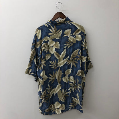 【現状渡し品】【メンズ】 Pierre Cardin ピエールカルダン S/S RAYON HAWAIIAN SHIRT ショートスリーブ レーヨン ハワイアンシャツ トップス 半袖 アロハシャツ 145-250810-ts-21-tei サイズ：XXL カラー：総柄 万代Net店