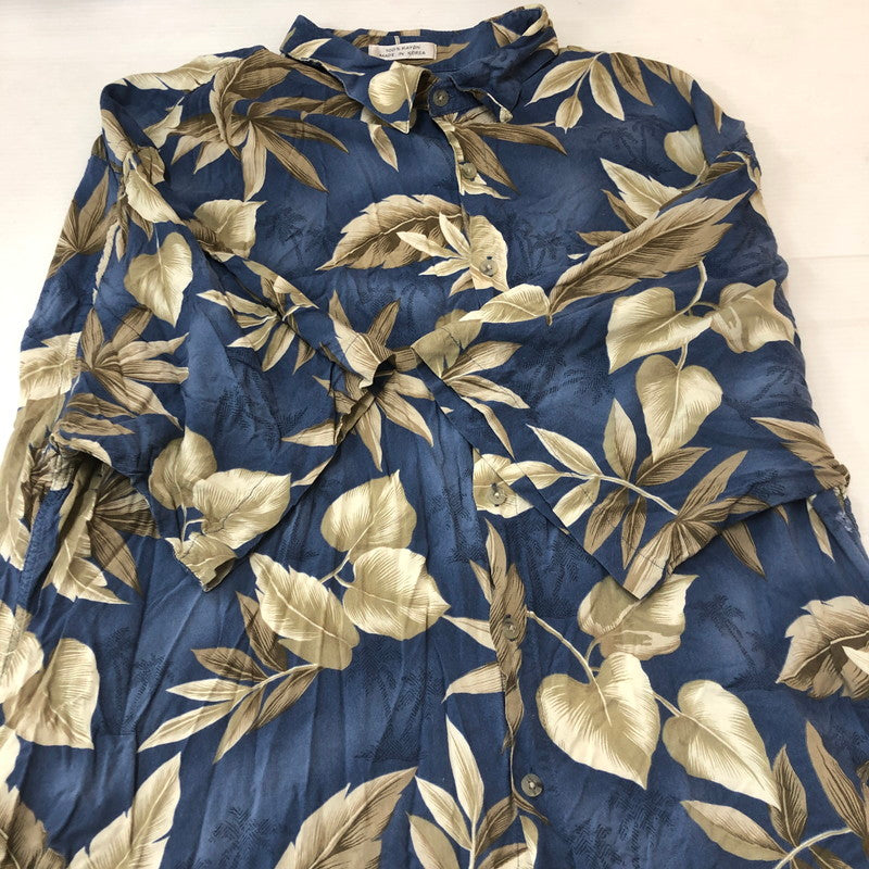 【現状渡し品】【メンズ】 Pierre Cardin ピエールカルダン S/S RAYON HAWAIIAN SHIRT ショートスリーブ レーヨン ハワイアンシャツ トップス 半袖 アロハシャツ 145-250810-ts-21-tei サイズ：XXL カラー：総柄 万代Net店