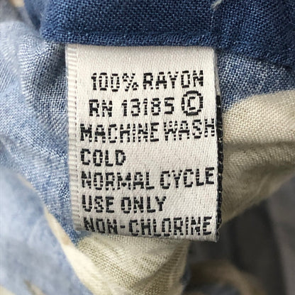 【現状渡し品】【メンズ】 Pierre Cardin ピエールカルダン S/S RAYON HAWAIIAN SHIRT ショートスリーブ レーヨン ハワイアンシャツ トップス 半袖 アロハシャツ 145-250810-ts-21-tei サイズ：XXL カラー：総柄 万代Net店