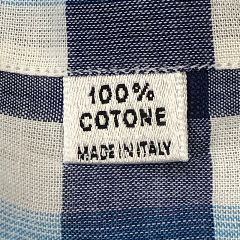 【中古品】【メンズ】 GIANGI NAPOLI ジャンジ ナポリ L/S COTTON CHECK SHIRT ロングスリーブ コットン チェックシャツ トップス 長袖 147-250810-ts-24-tei サイズ：サイズ不明 カラー：チェック 万代Net店