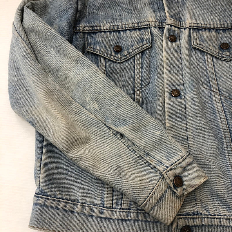 【現状渡し品】【メンズ】 UNKNOWN 70’s DENIM JACKET VINTAGE 70年代 デニムジャケット アウター ヴィンテージ 145-250810-ts-23-tei サイズ：サイズ不明 カラー：インディゴ 万代Net店