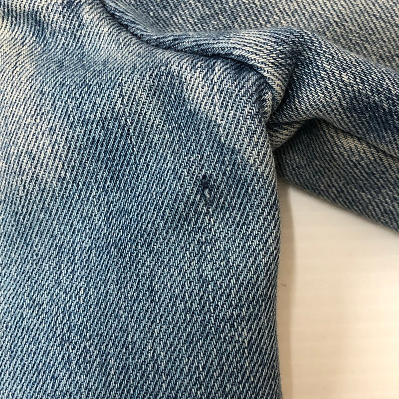 【現状渡し品】【メンズ】 UNKNOWN 70’s DENIM JACKET VINTAGE 70年代 デニムジャケット アウター ヴィンテージ 145-250810-ts-23-tei サイズ：サイズ不明 カラー：インディゴ 万代Net店