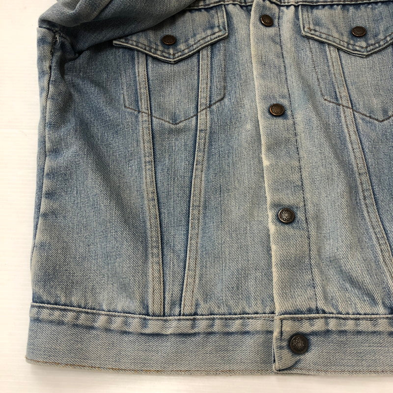 【現状渡し品】【メンズ】 UNKNOWN 70’s DENIM JACKET VINTAGE 70年代 デニムジャケット アウター ヴィンテージ 145-250810-ts-23-tei サイズ：サイズ不明 カラー：インディゴ 万代Net店