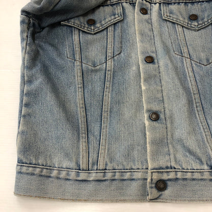 【現状渡し品】【メンズ】 UNKNOWN 70’s DENIM JACKET VINTAGE 70年代 デニムジャケット アウター ヴィンテージ 145-250810-ts-23-tei サイズ：サイズ不明 カラー：インディゴ 万代Net店