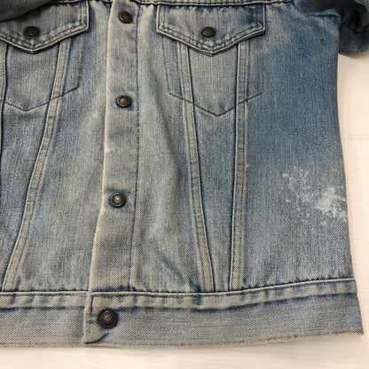 【現状渡し品】【メンズ】 UNKNOWN 70’s DENIM JACKET VINTAGE 70年代 デニムジャケット アウター ヴィンテージ 145-250810-ts-23-tei サイズ：サイズ不明 カラー：インディゴ 万代Net店